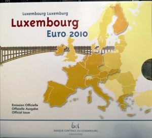 LUXEMBOURG 2010 - EURO COIN SET BU